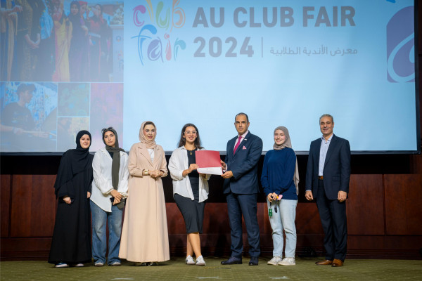 Ajman University Honors Winning Clubs in the 2024 Student Club Fair