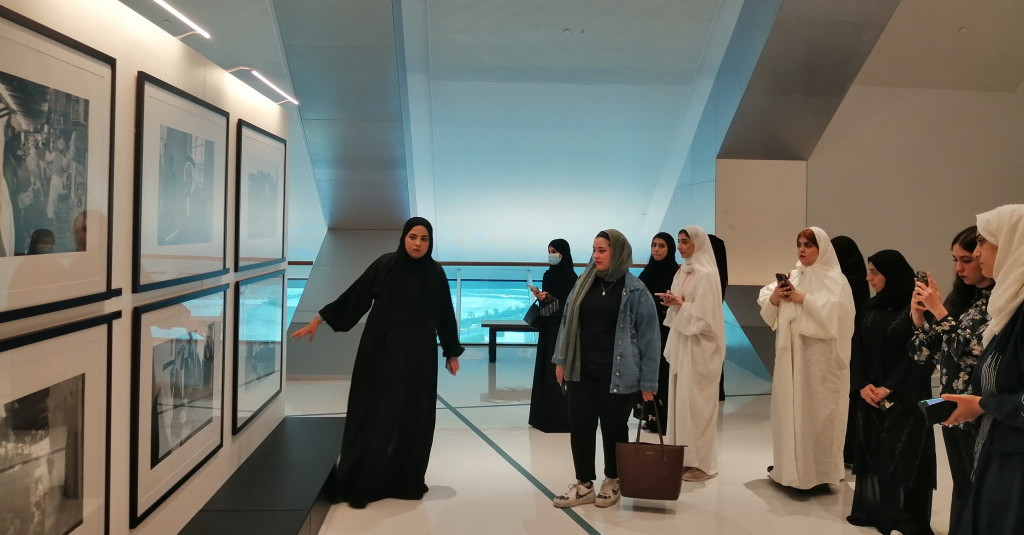 Mass Communication Students Visit Mohammed bin Rashid Library