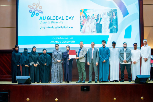 Ajman University Honors the Winning Clubs on AU Global Day 2024