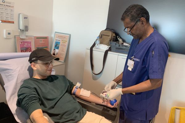 Blood Donation Campaign with Office of Community Engagement and Ministry of Health and Prevention _3
