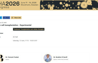 Dr. Ibrahim El-Serafi Represents Ajman University as Chair in EHA 2026
