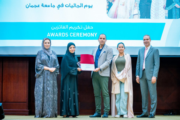 Ajman University Honors the Winning Clubs on AU Global Day 2024