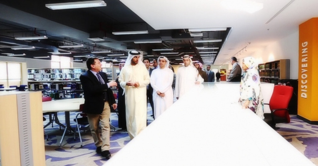H.H. Sheikh Rashid Al Nuaimi visits the infrastructural developments at AUST & Heads the Meeting of the University Board of Directors.