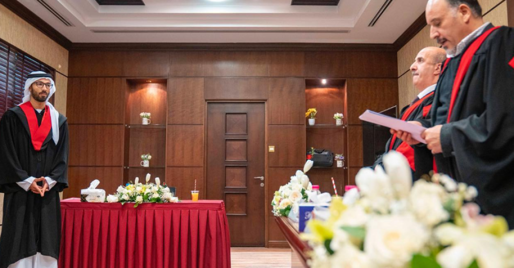 مناقشة رسالة الماجستير للشيخ علي جمال النعيمي