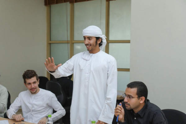 Election of the Student Council at Ajman University