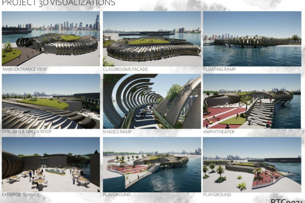 Ajman University Students participate in the P&T Architectural Student Competition Awards