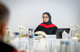 الطالبة هالة نصار ثابت تحصد تقدير امتياز في رسالة الدكتوراه بتخصص القانون الخاص