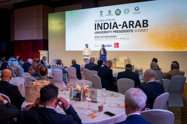 The Second Annual India–Arab University Presidents Summit Opens at Ajman University to Shape the Future of Cross-Regional Higher Education