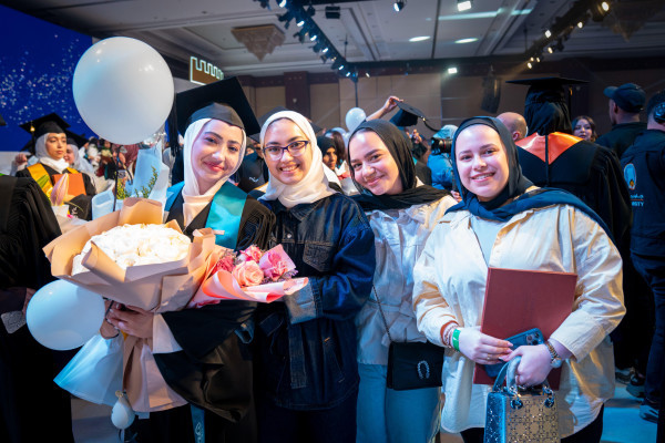 Consort of Ruler of Ajman Witnesses Graduation of 450 Female Students from UAE-Kuwait Brotherhood Class of 2026 at Ajman University