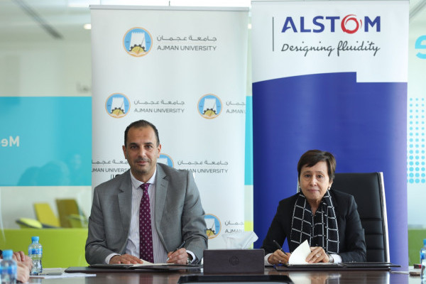 في دورة مكثفة على مدار أسبوعين ألستوم تدرب طلبة جامعة عجمان على أنظمة السكك الحديدية