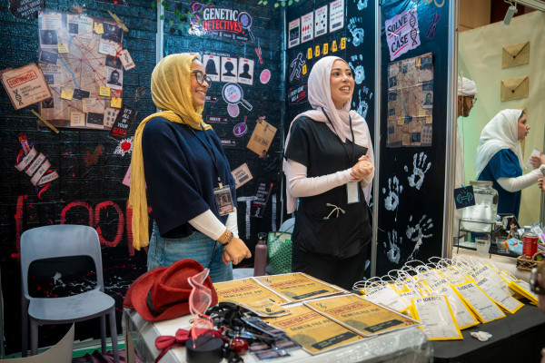 College of Medicine Showcases Student Clubs at Ajman University’s Club Fair