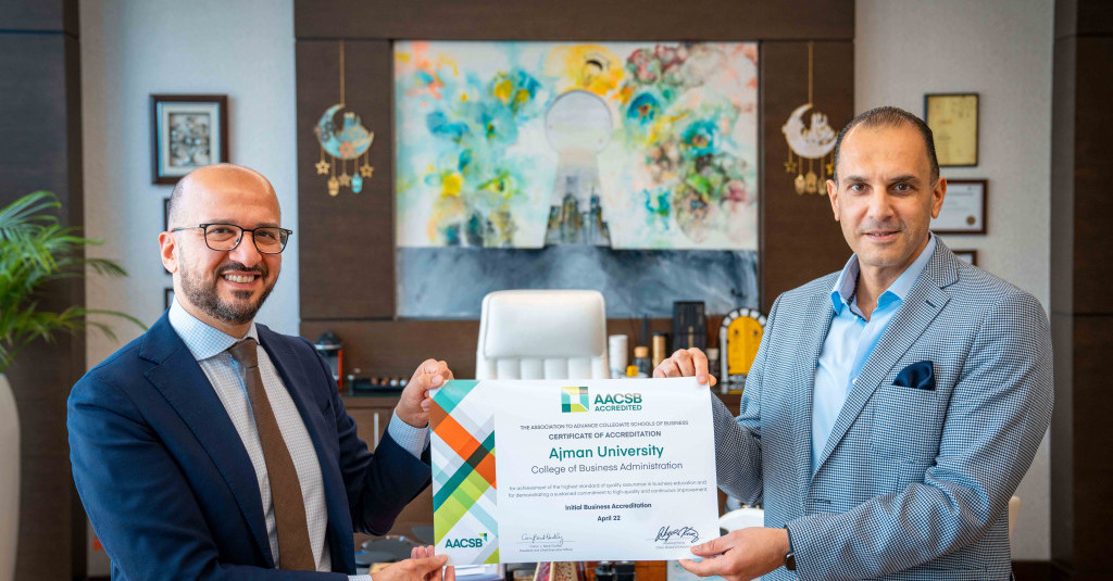 Ajman University’s College of Business Administration Earns AACSB Accreditation
