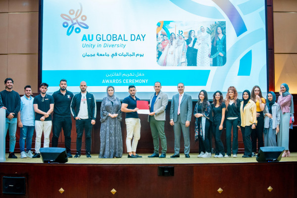 Ajman University Honors the Winning Clubs on AU Global Day 2024