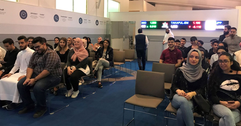 Finance Students Field Trip to Dubai Financial Market (DFM)