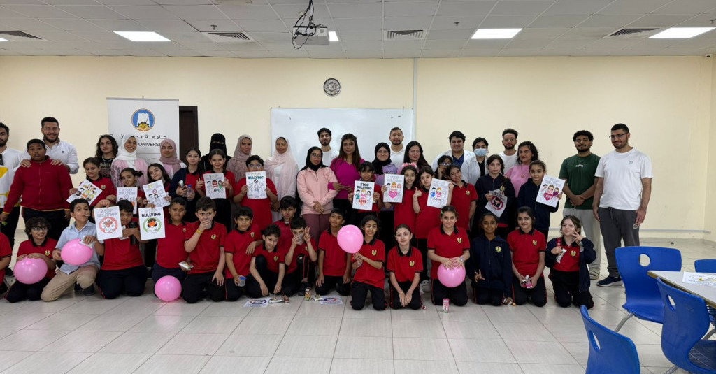 The Pediatric Club Organizes an Awareness Event on Bullying for Alshola American School Students