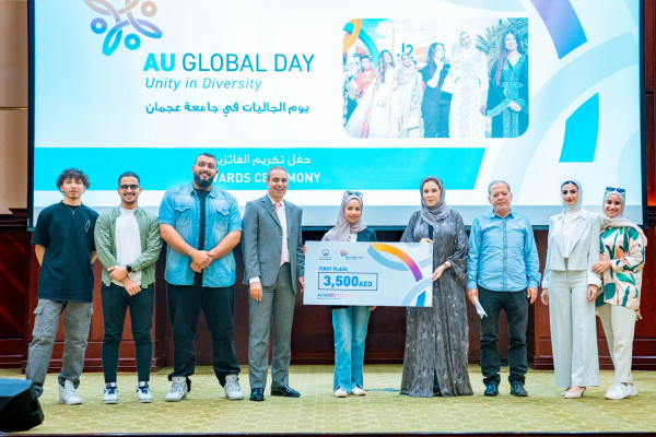 Ajman University Honors the Winning Clubs on AU Global Day 2024