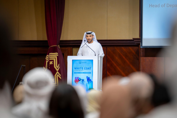 Students of the College of Pharmacy and Health Sciences Prepare to Begin Their Professional Journey at the White Coat Ceremony