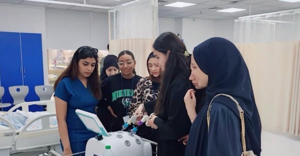 The Surgery Club Hosts Educational Visit for Taryam American Private School Students