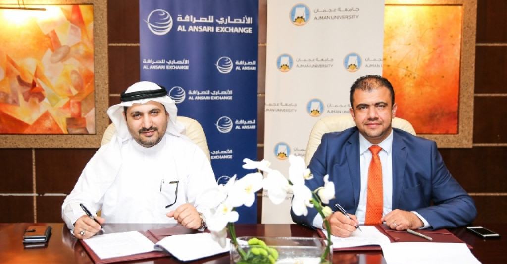 AU signs cooperation agreement with Al Ansari Exchange to facilitate payments of tuition fees