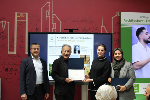 “Innovative Design Strategies”: CAAD Hosts Inspiring Workshop with Architect George Kunihiro