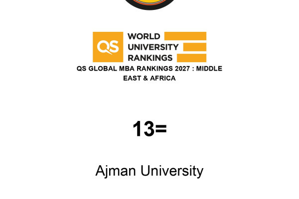 Ajman University MBA Makes Significant Gains in QS Global MBA Rankings 2027