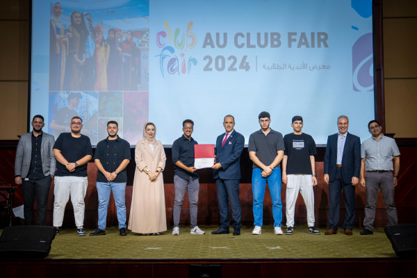Ajman University Honors Winning Clubs in the 2024 Student Club Fair