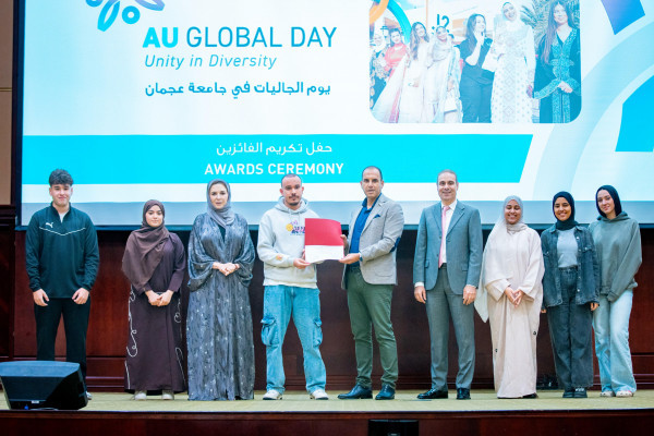 Ajman University Honors the Winning Clubs on AU Global Day 2024