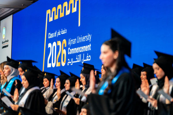 Consort of Ruler of Ajman Witnesses Graduation of 450 Female Students from UAE-Kuwait Brotherhood Class of 2026 at Ajman University