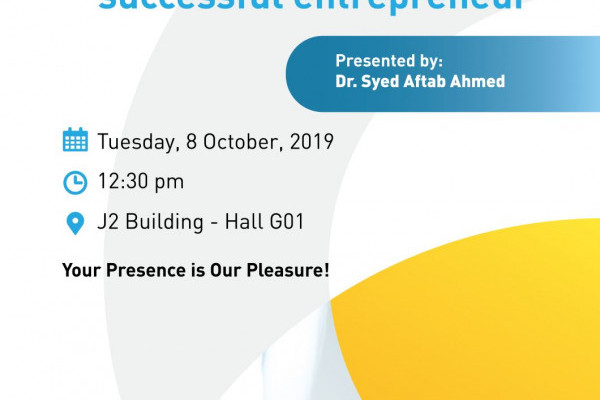 Workshop on Six  Qualities  of  Highly Successful  Entrepreneur