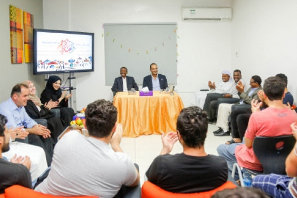 AU Chancellor Enjoys Suhoor with Hostel Residents