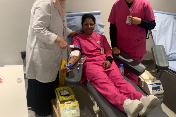 Blood Donation Campaign with Office of Community Engagement and Ministry of Health and Prevention _2