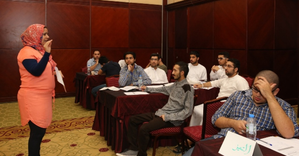 Workshop on Innovative Thinking held at Ajman University