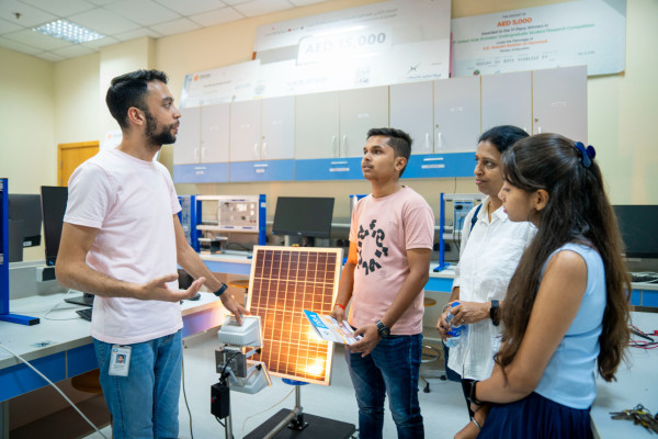 Ajman University Welcomed Students from MIT Academy of Engineering, India