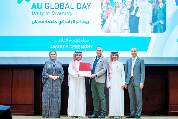Ajman University Honors the Winning Clubs on AU Global Day 2024