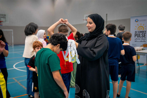 Ajman University Organizes AU Summer Pulse for Employees’ Children