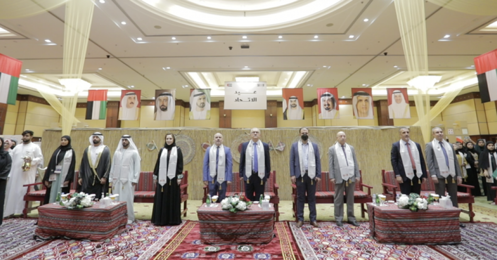 جامعة عجمان تحتفل باليوم الوطني الــ 51 لدولة الإمارات العربية المتحدة