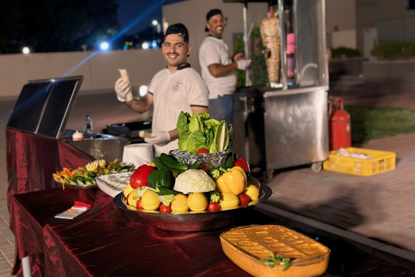 The Office of Students Housing Hosts the Shawarma Study Break Initiative _4