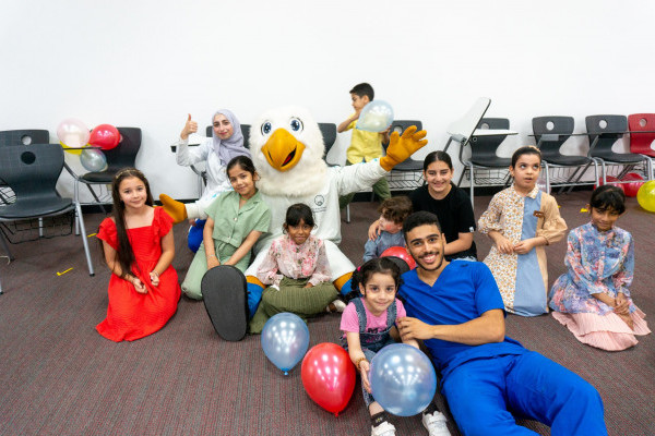 Student Clubs Celebrate International Happiness Day with Orphaned Children
