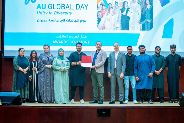 Ajman University Honors the Winning Clubs on AU Global Day 2024