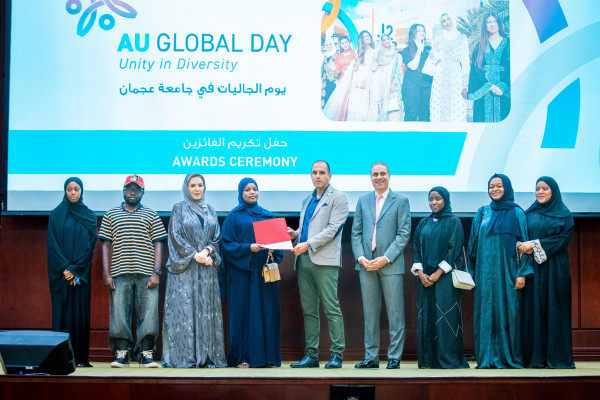 Ajman University Honors the Winning Clubs on AU Global Day 2024