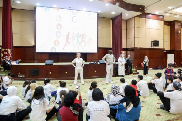 Sports Camp For School Students With Stellar Sporting Duo at AU