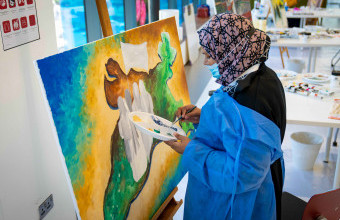 UNESCO’s Art Camp at Ajman University Paints a Future of Peace and Tolerance