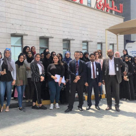 Marketing Students Visited Saudi German Hospital on a Field Trip.