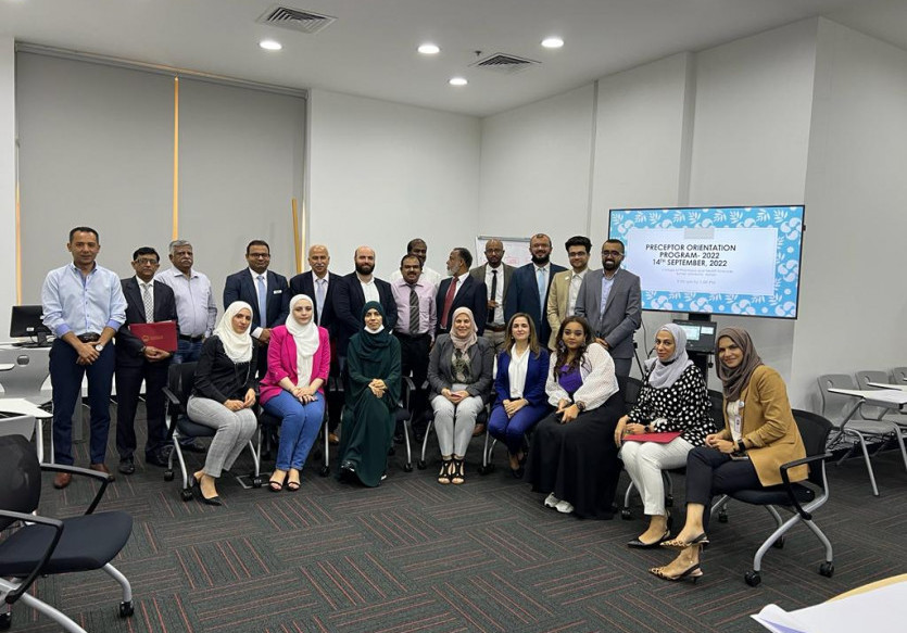 Onsite Preceptor Orientation Program conducted for Pharmacy Practitioners in the UAE