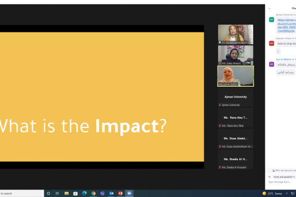Online awareness session “The impact of bullying and how to prevent the spread “ 2021-2022 _3