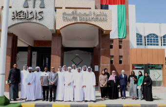 زيارة ميدانية لطلبة كلية القانون إلى محاكم رأس الخيمة