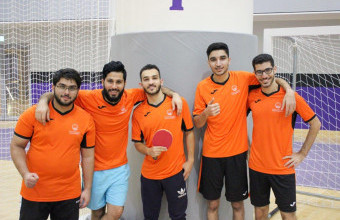 الفرق الرياضية في جامعة عجمان تحصد مراكز متقدمة في بطولات رياضية على مستوى الجامعات