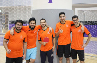 الفرق الرياضية في جامعة عجمان تحصد مراكز متقدمة في بطولات رياضية على مستوى الجامعات