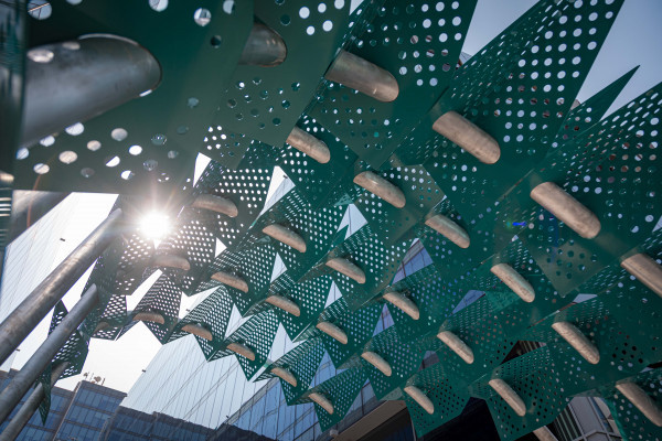 The Plume, a Sustainable Art Installation by AU Student Displayed at Dubai Design Week