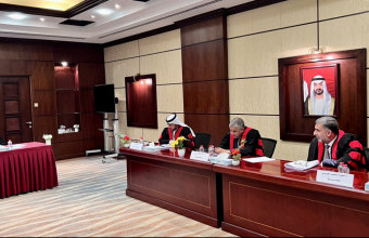 مناقشة رسالة الماجستير للطالب/ خالد أحمد العبدولي